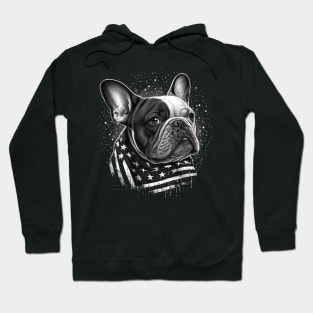 French Bulldog 4th of July Hoodie